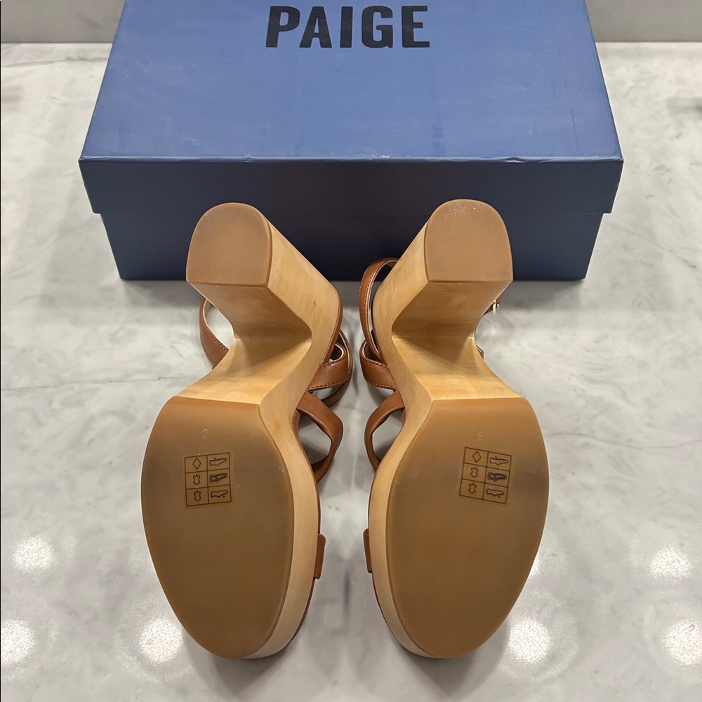 NWT Paige “Cayden” platform sandals - Picture 10 of 10